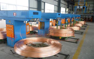 铜杆连续上引设备